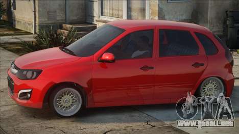 Lada Kalina Rojo para GTA San Andreas