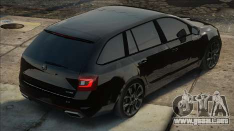 Skoda Octavia RS Black para GTA San Andreas