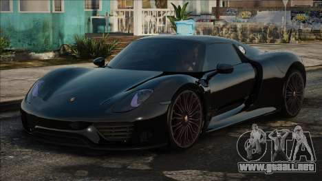 Porsche 918 Spyder [BL] para GTA San Andreas