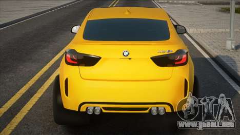 2016 BMW X6M (F16) Yellow para GTA San Andreas