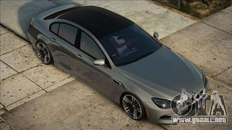 BMW M6 Gran Coupe Silver para GTA San Andreas