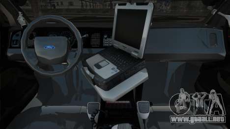 LAPD 2011 Ford Crown Victoria Unmarked para GTA San Andreas