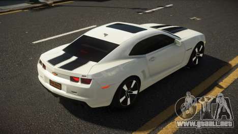 Chevrolet Camaro WGB para GTA 4