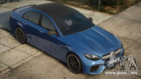 Mercedes-Benz E 63 AMG (W213) Blue para GTA San Andreas