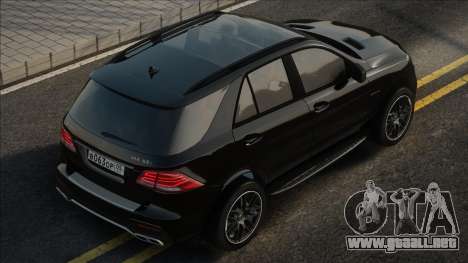 Mercedes-Benz GLE 63S AMG Black para GTA San Andreas