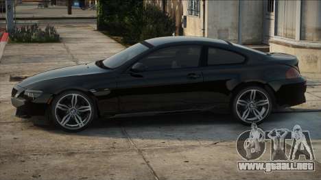 BMW M6 [Black] para GTA San Andreas