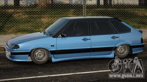 VAZ 2114 Azul en stock para GTA San Andreas