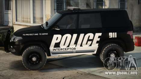 Uaz Patriot Police para GTA San Andreas