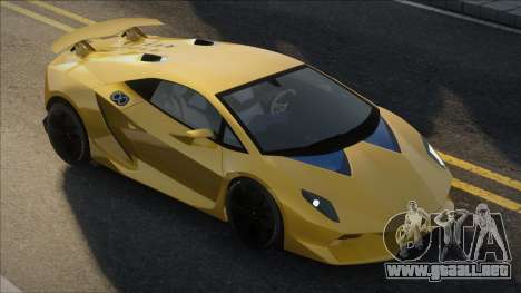 Lamborghini Sesto Elemento Yel para GTA San Andreas