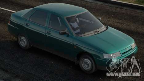 Lada 110 Stock Green para GTA San Andreas