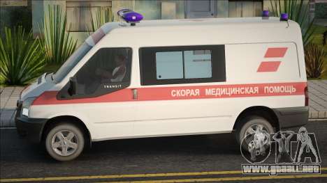 Ambulancia Ford Transit para GTA San Andreas