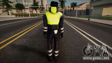 Oficial de policía de tránsito con uniforme de i para GTA San Andreas