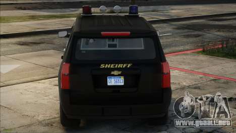 SCSO 2016 Chevy Tahoe para GTA San Andreas