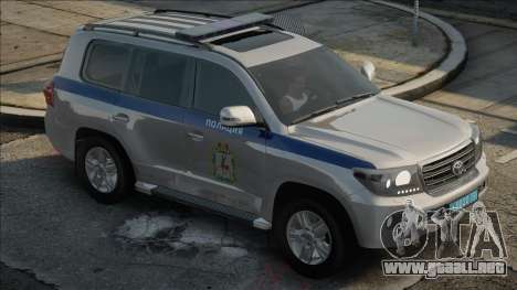 Toyota Land Cruiser 200 Policía para GTA San Andreas