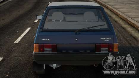 VAZ-2108 Azul en stock para GTA San Andreas