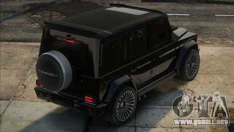 Mercedes-Benz G65 Gronos Mansory Blek para GTA San Andreas