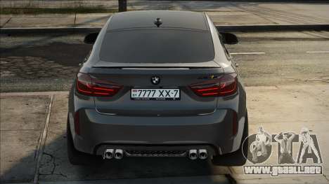 BMW X6M Silver para GTA San Andreas