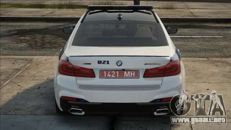 BMW G30 MILITSIYA para GTA San Andreas