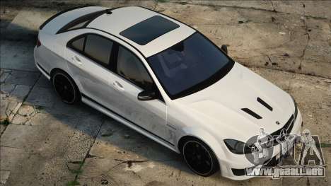 Mercedes-Benz C63 AMG WhITee para GTA San Andreas