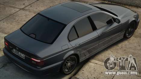 BMW e39 540i Grey para GTA San Andreas