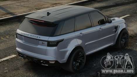 Range Rover SVR 2019 White para GTA San Andreas