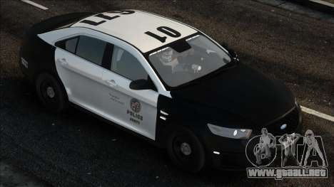 LAPD 2013 Ford Taurus Slicktop para GTA San Andreas