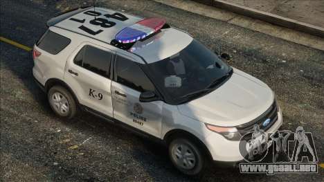 LAPD 2013 Ford Explorer K-9 para GTA San Andreas