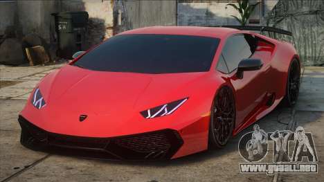 Lamborghini Huracan Red para GTA San Andreas