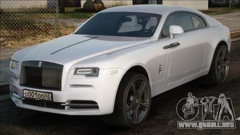 Rolls-Royce Wraith Stock para GTA San Andreas