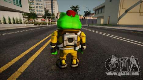 Star Fox Skin - Slippy para GTA San Andreas