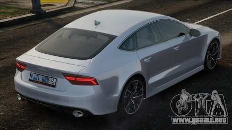 Audi RS7 Wh para GTA San Andreas