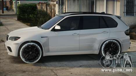 BMW X5m - White para GTA San Andreas