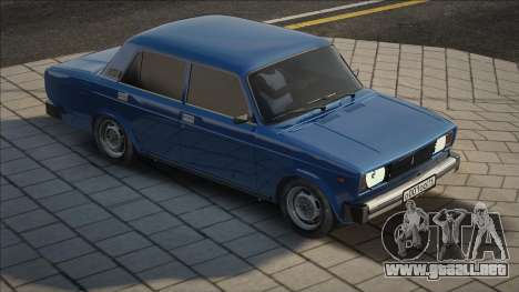 VAZ 2107 Culata Azul para GTA San Andreas