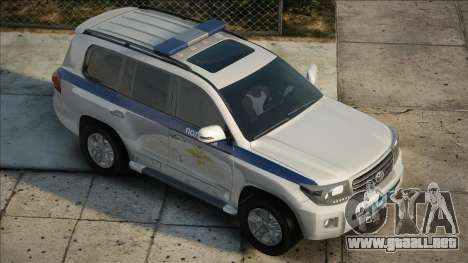 Toyota Land Cruiser 200 DPS Policía para GTA San Andreas