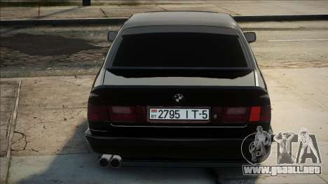 BMW E34 535i Black para GTA San Andreas