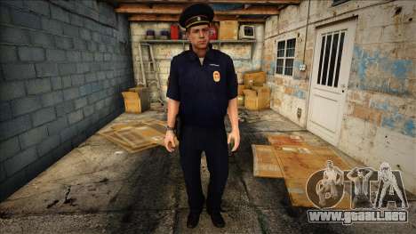 Oficial de policía en uniforme para GTA San Andreas