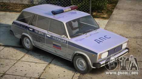 VAZ 2104 con librea de policía de tráfico para GTA San Andreas