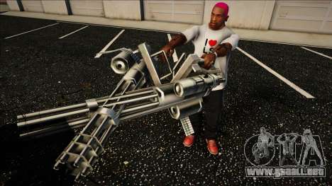 Armas dobles en tus manos para GTA San Andreas