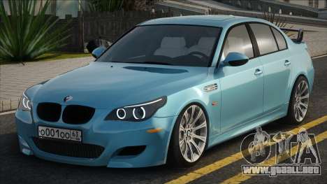 BMW M5 E60 Ble para GTA San Andreas