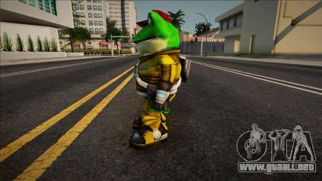 Star Fox Skin - Slippy para GTA San Andreas