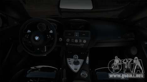 BMW M6 Black Coupe para GTA San Andreas