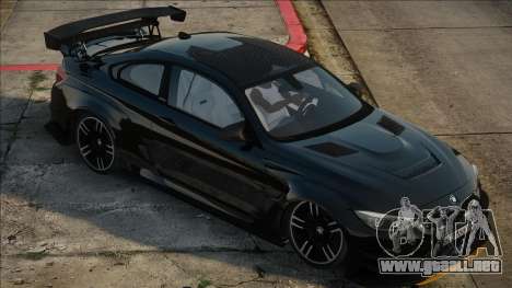 BMW M4 F83 Blek para GTA San Andreas