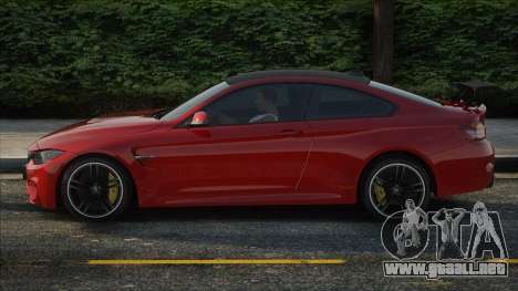 Bmw M4 2016 Red para GTA San Andreas