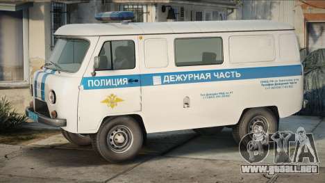 UAZ Policía de Bukhanka para GTA San Andreas