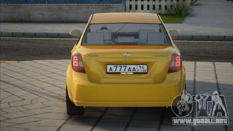 Chevrolet Lacetti Dia para GTA San Andreas