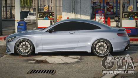 Mercedes-Benz s63 Coupe Silver para GTA San Andreas