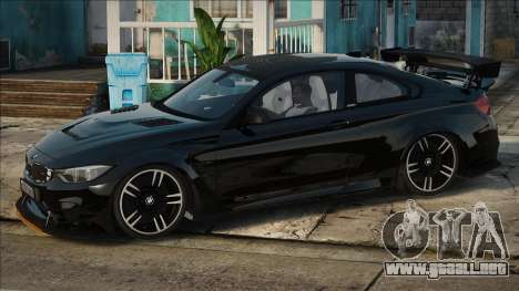 BMW M4 F83 Blek para GTA San Andreas