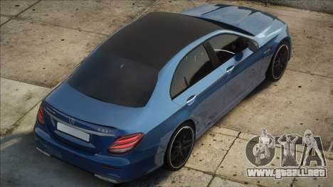 Mercedes-Benz E 63 AMG (W213) Blue para GTA San Andreas