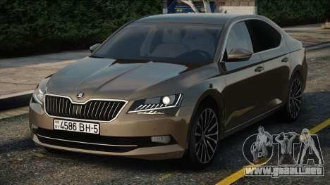 Skoda Superb Grey para GTA San Andreas