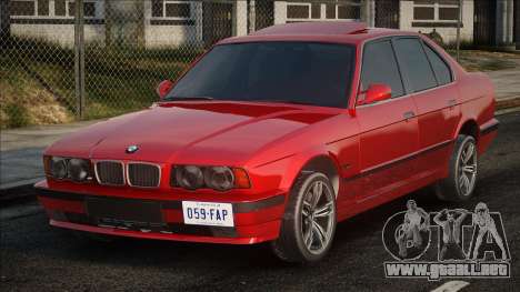 BMW 525 Red para GTA San Andreas